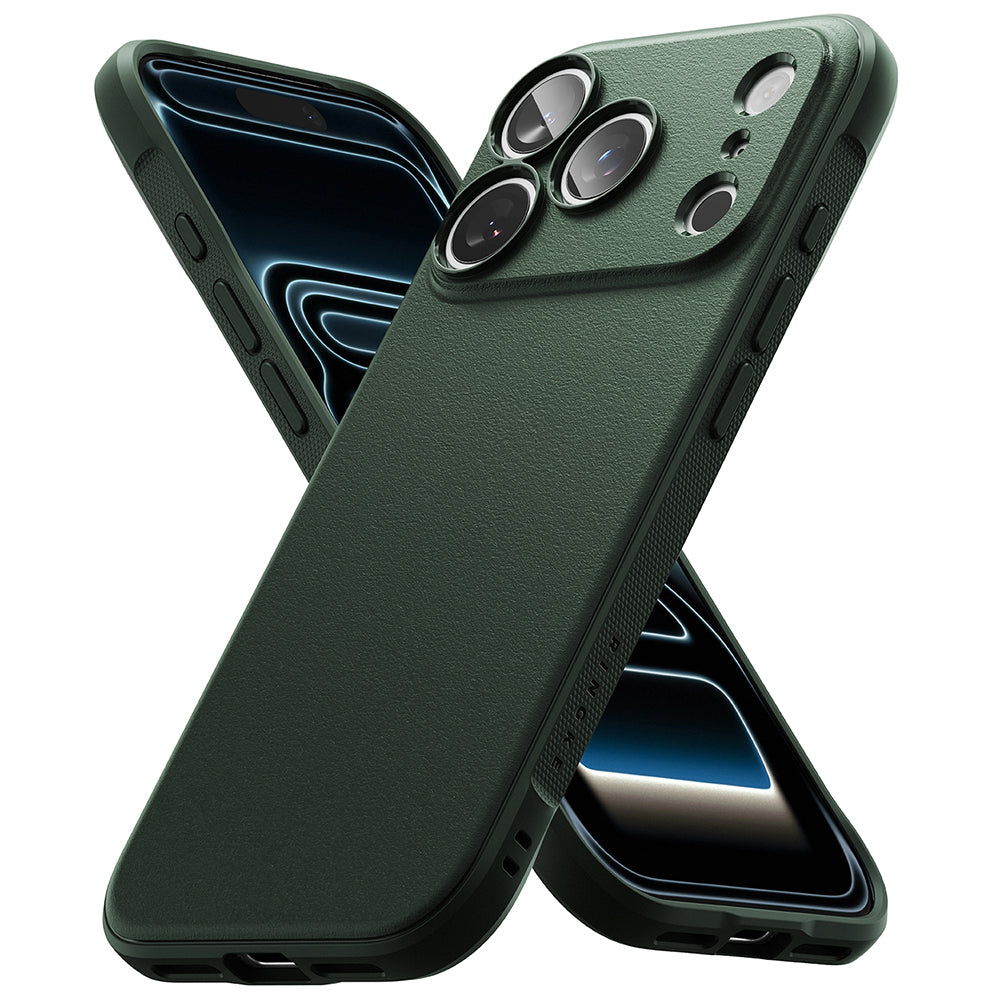 Deksel for Apple iPhone 18 Pro Max / 17 Pro Max, Ringke, Onyx, Mørkegrønn