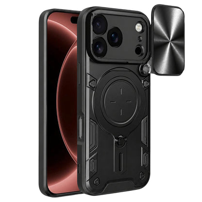 Deksel for Apple iPhone 18 Pro Max / 17 Pro Max, Techsuit, CamGuard Pro, Svart
