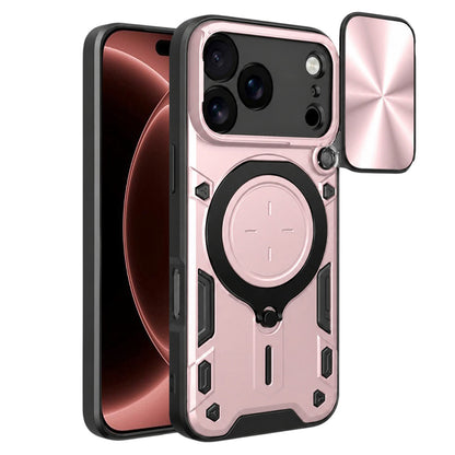 Deksel for Apple iPhone 18 Pro Max / 17 Pro Max, Techsuit, CamGuard Pro, Rosa Gull