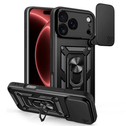 Deksel for Apple iPhone 18 Pro Max / 17 Pro Max, Techsuit, CamShield, Svart