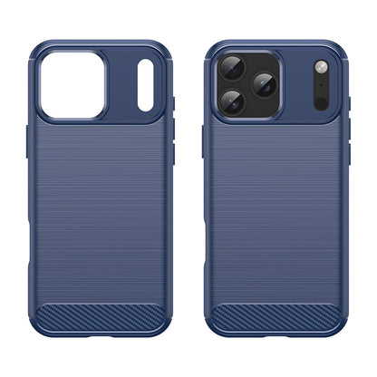 Deksel for Apple iPhone 18 Pro Max / 17 Pro Max, Techsuit, Karbon, Blå