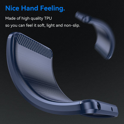 Deksel for Apple iPhone 18 Pro Max / 17 Pro Max, Techsuit, Karbon, Blå