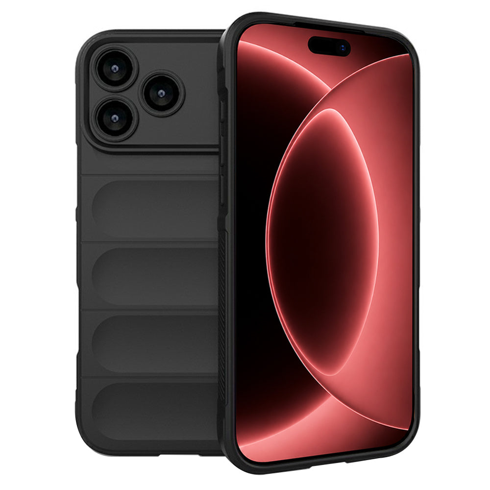 Deksel for Apple iPhone 18 Pro Max / 17 Pro Max, Techsuit, Magic Shield, Svart
