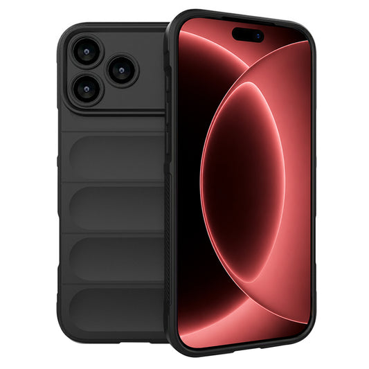 Deksel for Apple iPhone 18 Pro Max / 17 Pro Max, Techsuit, Magic Shield, Svart