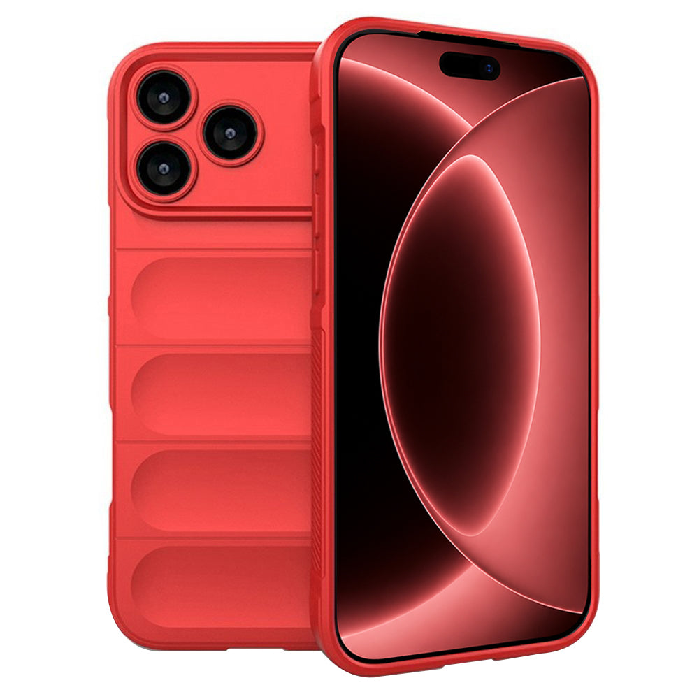 Deksel for Apple iPhone 18 Pro Max / 17 Pro Max, Techsuit, Magic Shield, Rød