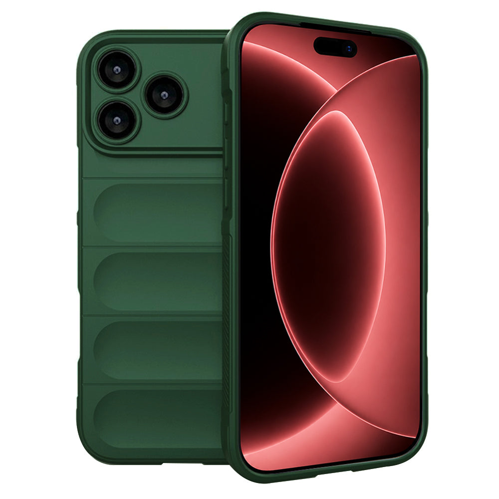 Deksel for Apple iPhone 18 Pro Max / 17 Pro Max, Techsuit, Magic Shield, Grønn