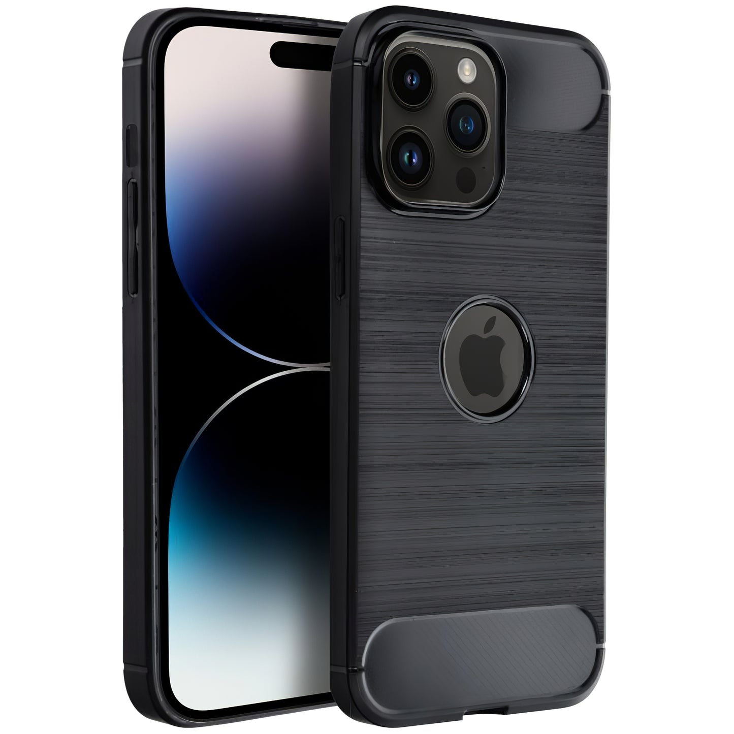 Deksel for Apple iPhone 16 Pro Max, OEM, Karbon, Svart