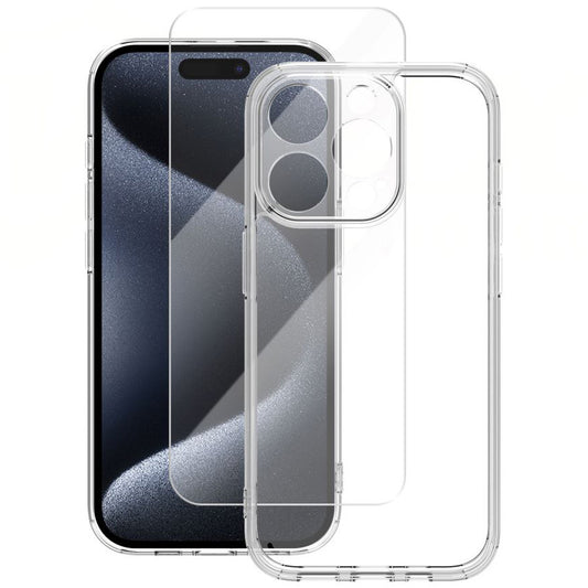 Deksel for Apple iPhone 16 Pro Max, Vmax, Premium, Transparent