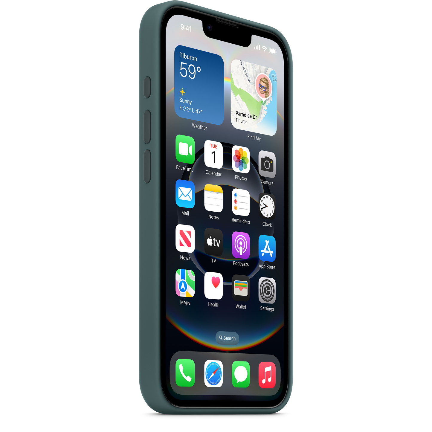 Deksel for Apple iPhone 16e, Grønn MD3X4ZM/A