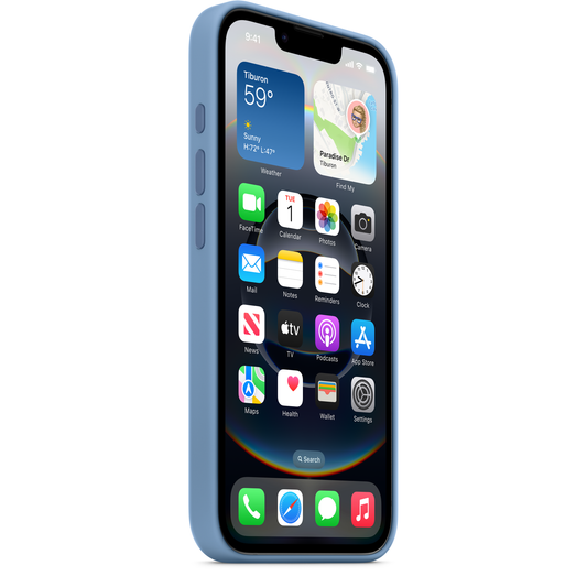 Deksel for Apple iPhone 16e, Blå MD3Q4ZM/A