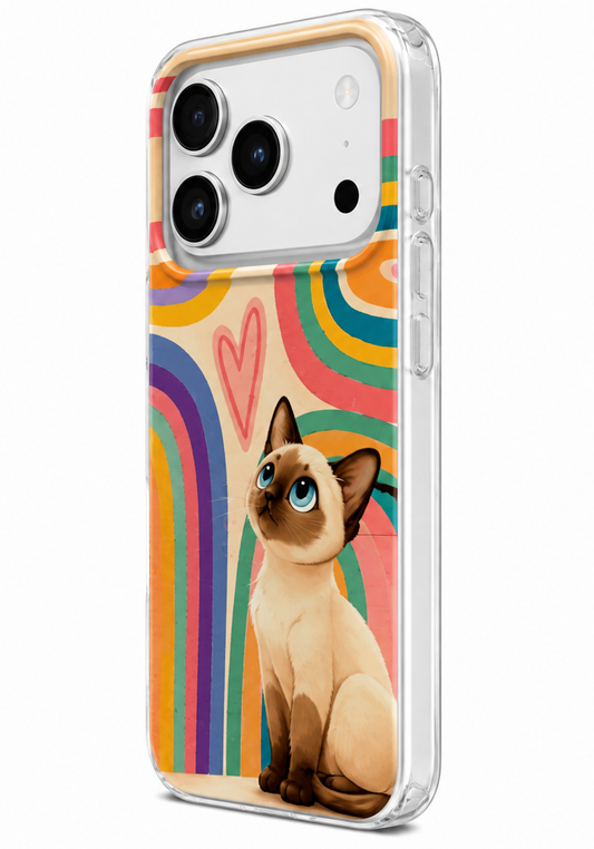 Deksel til Apple iPhone 16 Pro Max, Perfect Case, Dreamora Kitty, Flerfarget