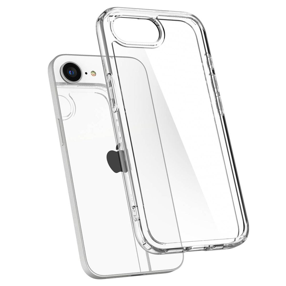 Deksel for Apple iPhone 16e, Spigen, Crystal Hybrid, Gjennomsiktig