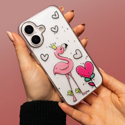 Deksel for Apple iPhone 15 Pro, OEM, Ultra Trendy Love 2, Flerfarget