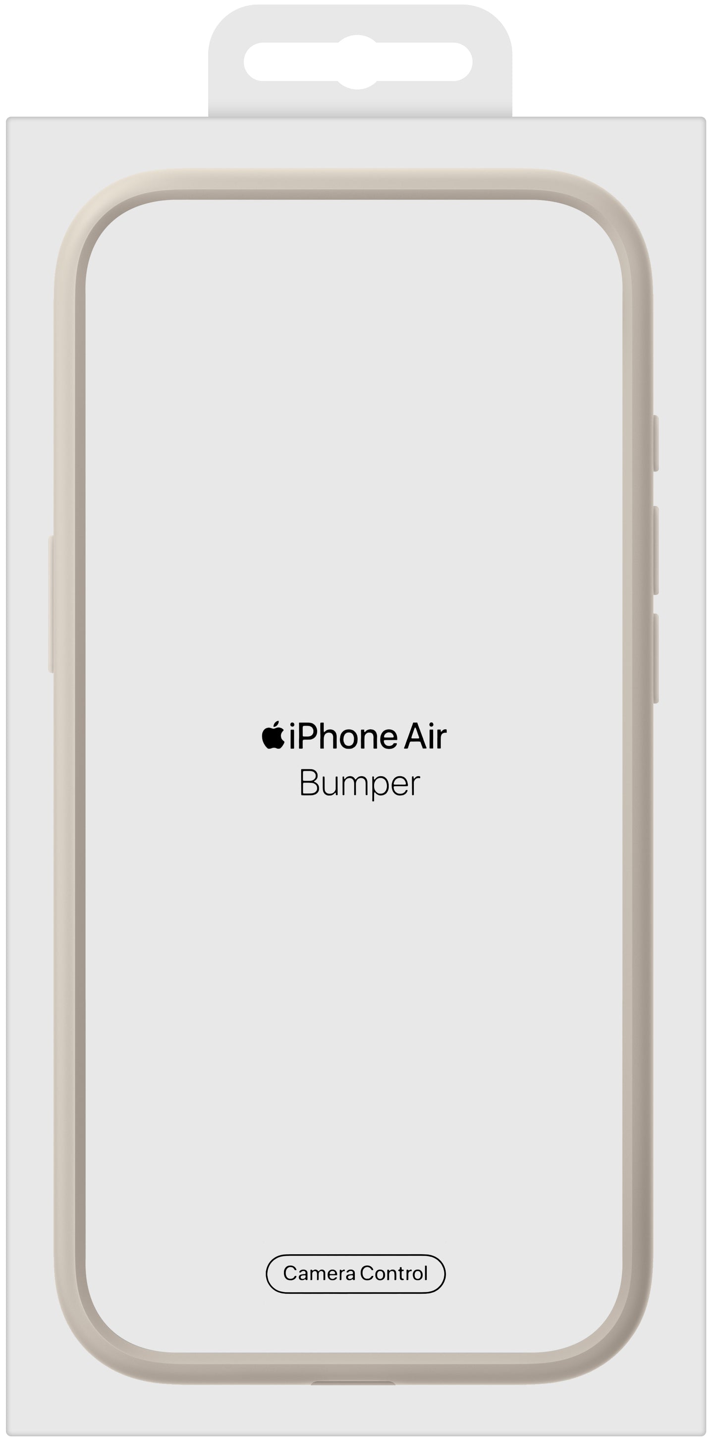 Deksel for Apple iPhone 17 Air, Bumper, Beige MH044ZM/A