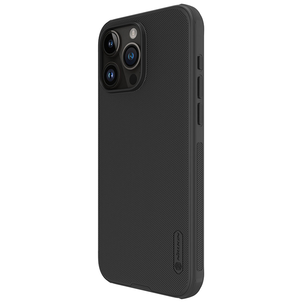 Etui til Apple iPhone 16, Nillkin, Super Frosted Shield Pro, svart 