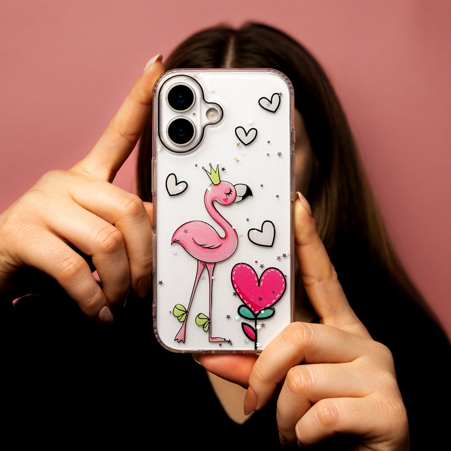 Deksel til Apple iPhone 16 Pro Max, OEM, Ultra Trendy Love 2, Flerfarget