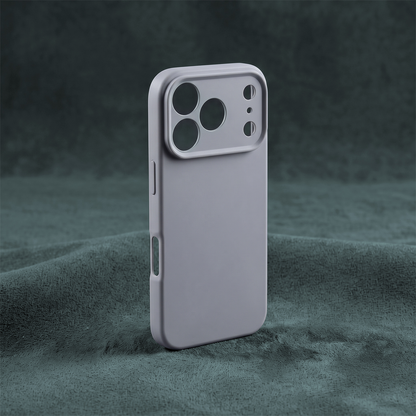 Deksel for Apple iPhone 17 Pro, OEM, silikon, grå