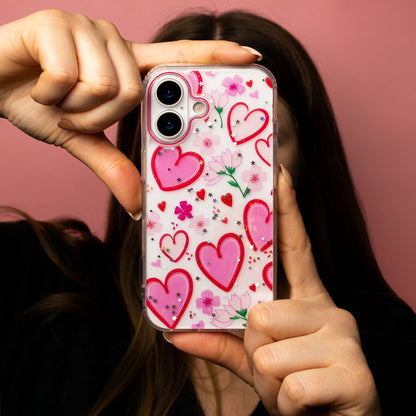 Deksel for Apple iPhone 15 Pro, OEM, Ultra Trendy Love 1, Flerfarget
