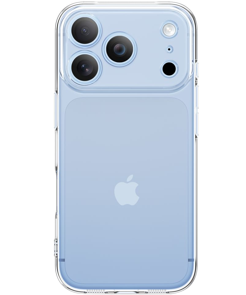 Deksel for Apple iPhone 18 Pro Max / 17 Pro Max, Tech-Protect, Flexair med skjermbeskytter, Transparent