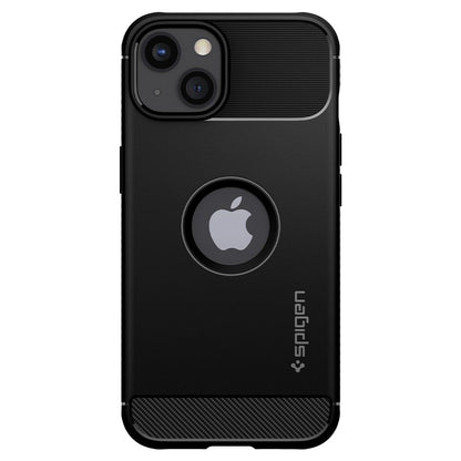 Deksel for Apple iPhone 13, Spigen, Rugged Armor, Svart ACS03518