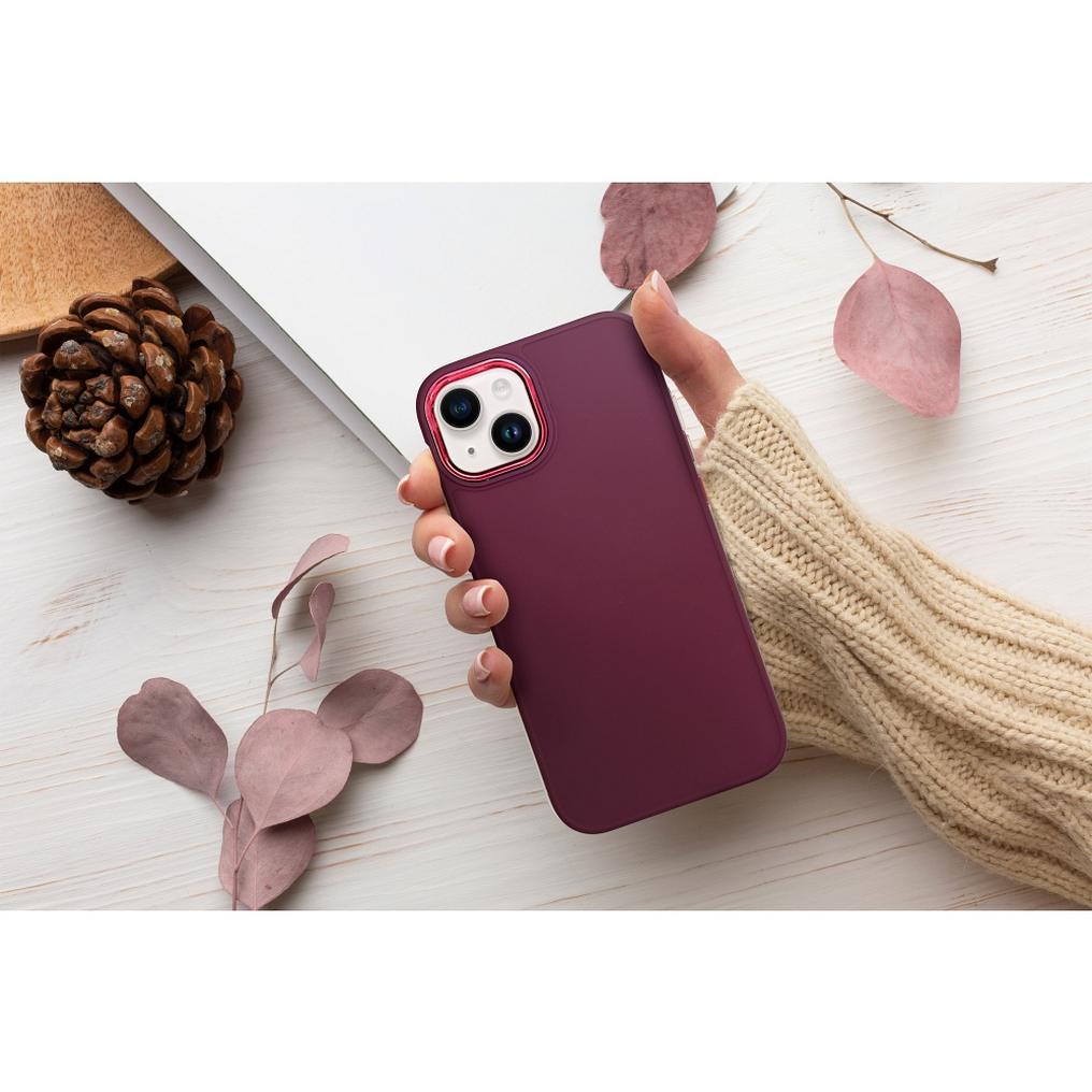 Deksel til Apple iPhone 18 Pro / iPhone 17 Pro, OEM, Frame, vinrød