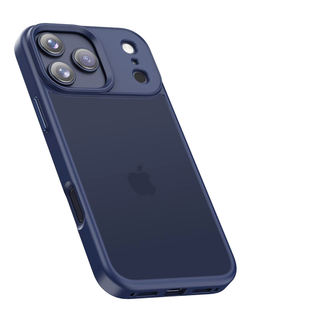 Deksel for Apple iPhone 17 Pro, Tech-Protect, Magmat, Matt Marineblå