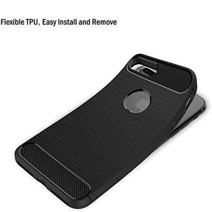 Deksel for Apple iPhone 7 Plus, Techsuit, Karbon, Svart