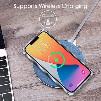 Deksel for Apple iPhone 8 Plus / 7 Plus, Techsuit, Støtsikker Klar, Transparent