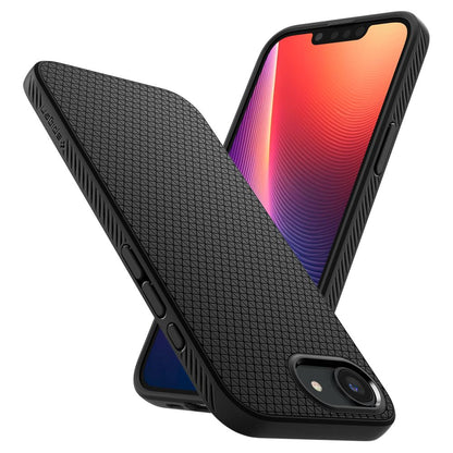 Deksel for Apple iPhone 17e / 16e, Spigen, Liquid Air, Svart ACS09161