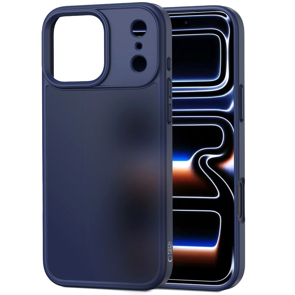 Deksel for Apple iPhone 17 Pro, Tech-Protect, Magmat, Matt Marineblå