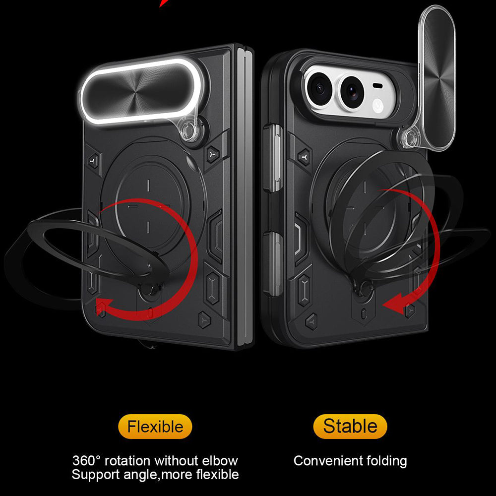 Deksel til Apple iPhone Duo, Techsuit, CamGuard Pro, svart