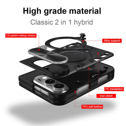 Deksel til Apple iPhone Duo, Techsuit, CamGuard Pro, svart