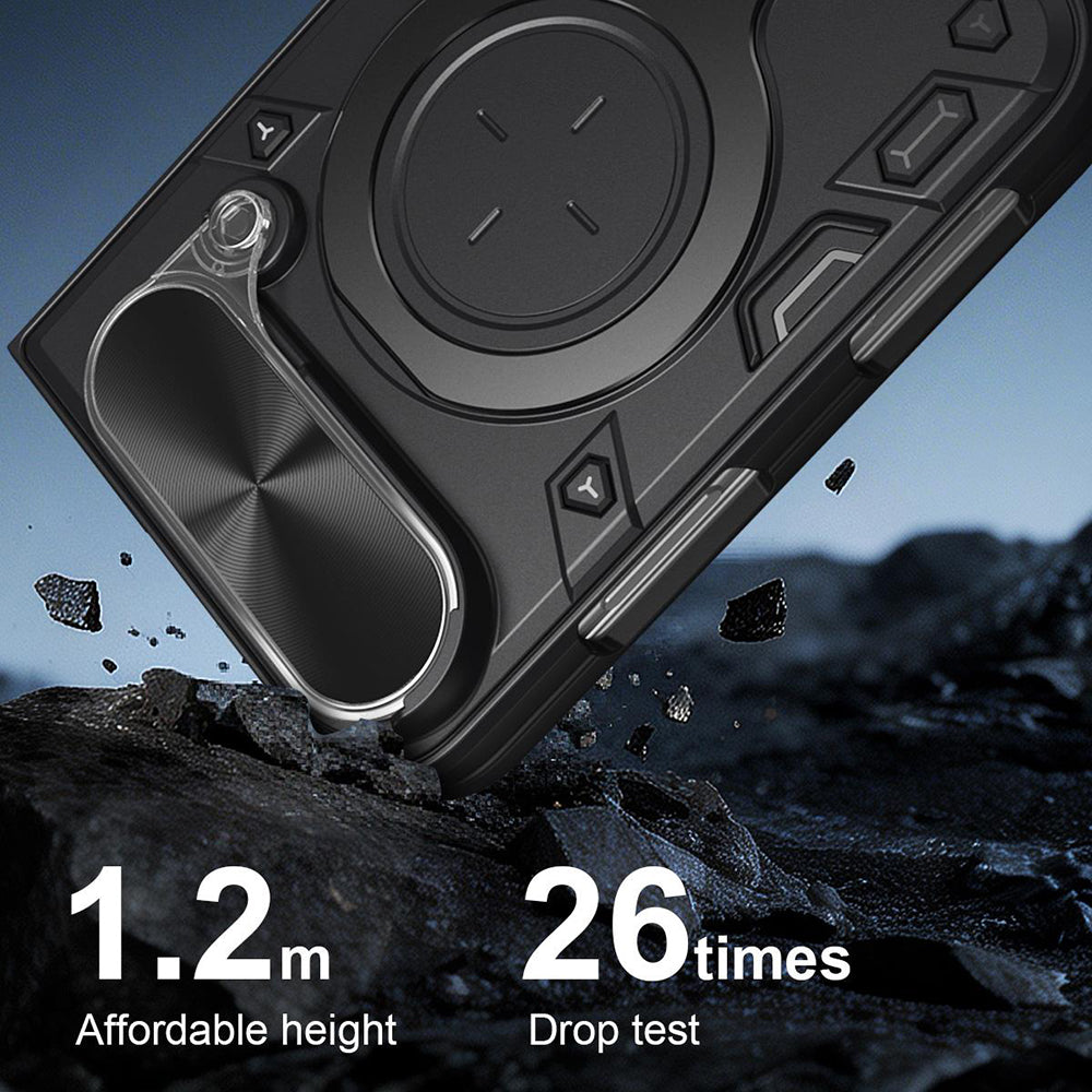 Deksel til Apple iPhone Duo, Techsuit, CamGuard Pro, svart