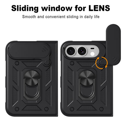 Deksel for Apple iPhone Duo, Techsuit, CamShield, Svart