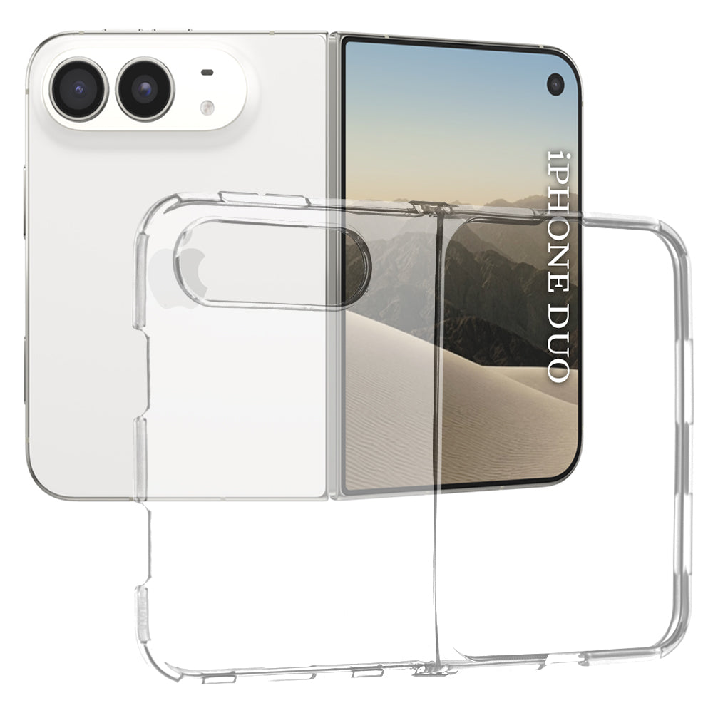 Deksel for Apple iPhone Duo, Techsuit, Klar, Transparent