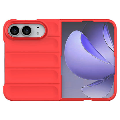 Deksel for Apple iPhone Duo, Techsuit, Magic Shield, Rød