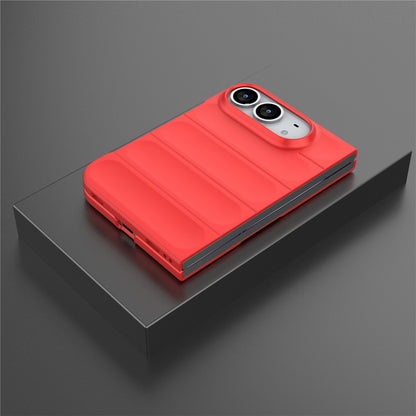 Deksel for Apple iPhone Duo, Techsuit, Magic Shield, Rød