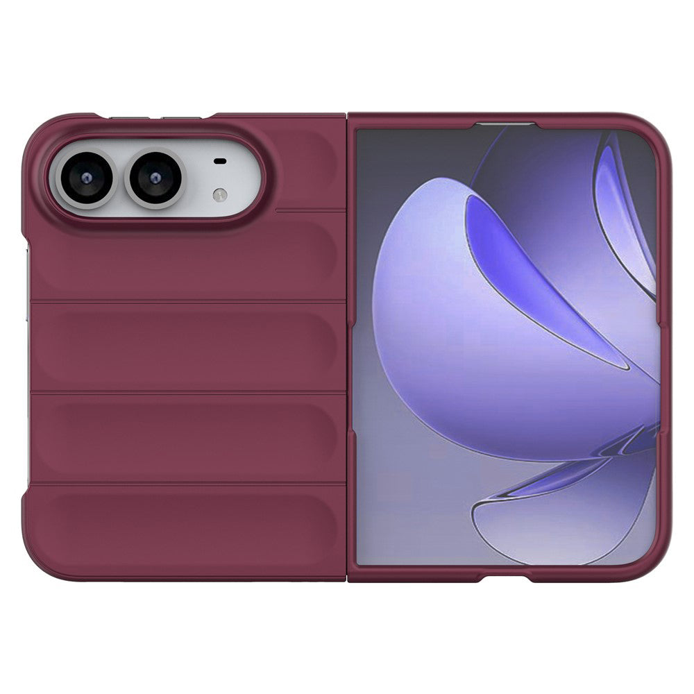 Deksel til Apple iPhone Duo, Techsuit, Magic Shield, mørk burgunder