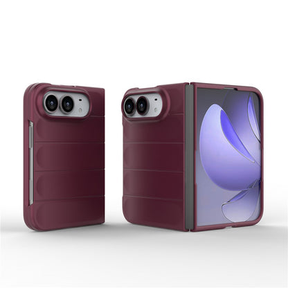 Deksel til Apple iPhone Duo, Techsuit, Magic Shield, mørk burgunder