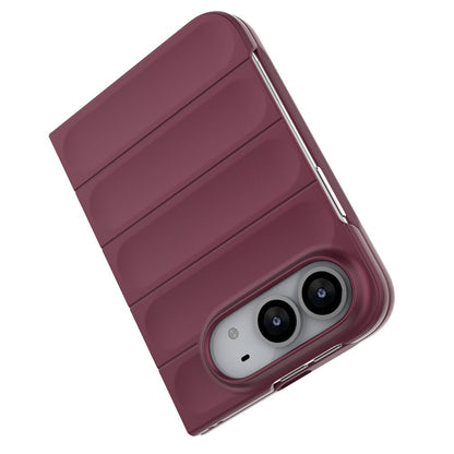 Deksel til Apple iPhone Duo, Techsuit, Magic Shield, mørk burgunder