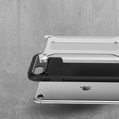 Deksel for Apple iPhone SE (2022) / SE (2020) / 8 / 7, Techsuit, Hybrid Armor, Svart