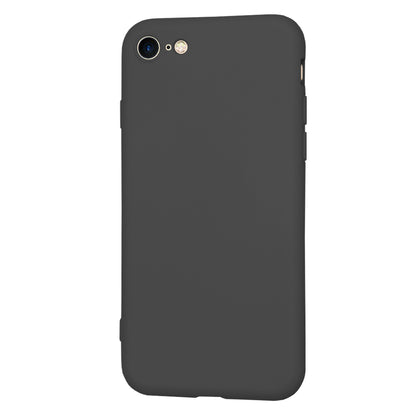 Deksel for Apple iPhone SE (2022) / SE (2020) / 8 / 7, Techsuit, SoftFlex, Svart