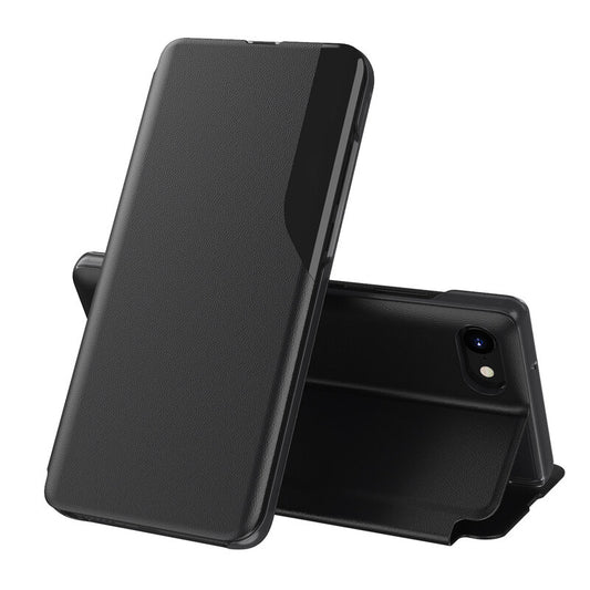 Deksel for Apple iPhone SE (2022) / SE (2020) / 8 / 7, Techsuit, eFold, Svart