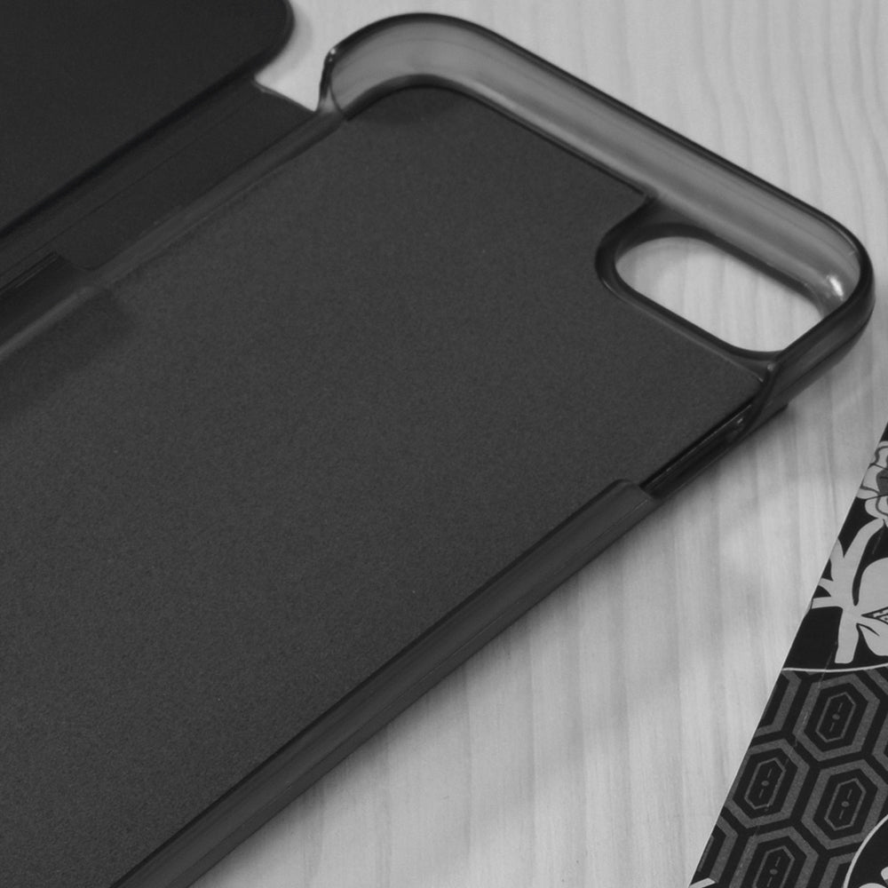 Deksel for Apple iPhone SE (2022) / SE (2020) / 8 / 7, Techsuit, eFold, Svart