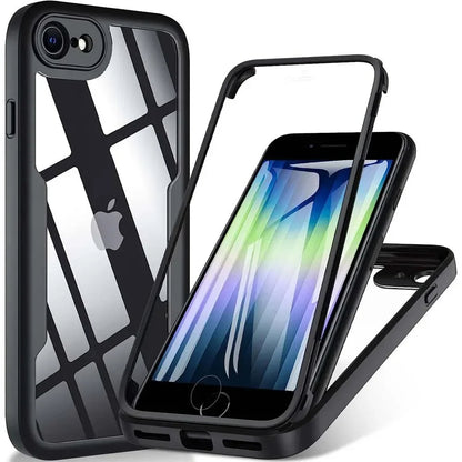 Deksel for Apple iPhone SE (2022) / SE (2020) / 8 / 7, Techsuit, ColorVerse 360, Svart