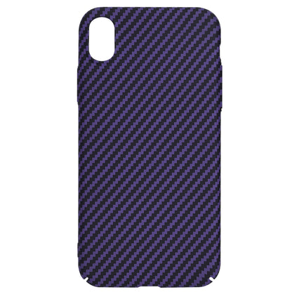 Deksel for Apple iPhone XR, Techsuit, Carbonite FiberShell, Lilla