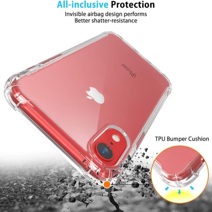 Deksel for Apple iPhone XR, Techsuit, Støtsikker Klar, Transparent