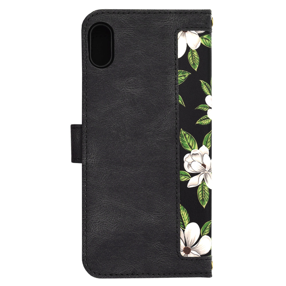 Deksel for Apple iPhone XS Max, Techsuit, FlipCraft, Svart