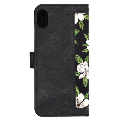 Deksel for Apple iPhone XS Max, Techsuit, FlipCraft, Svart