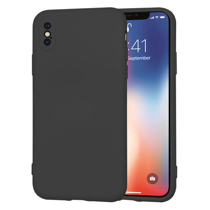 Deksel for Apple iPhone XS / X, Techsuit, SoftFlex, Svart